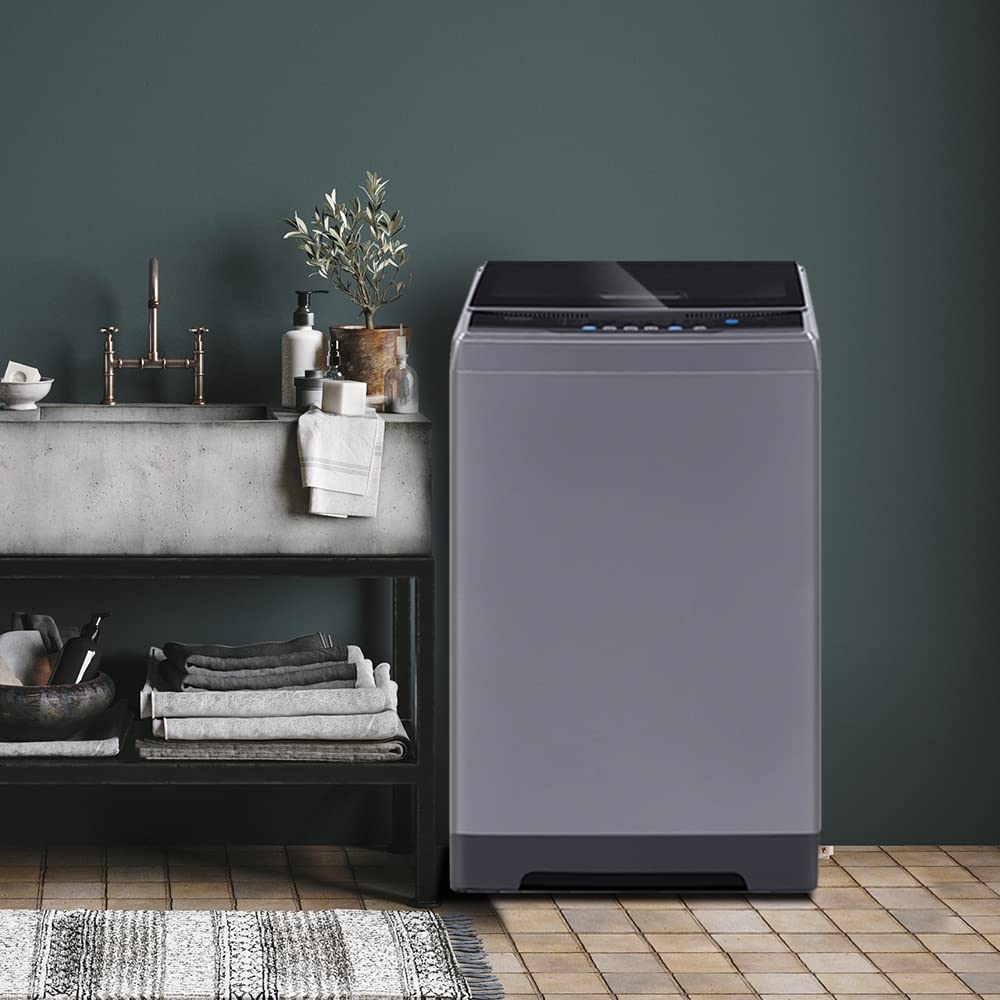 【Appliances】COMFEE’ 1.6 Cu.ft Portable Washing Machine, 11lbs Capacity Fully Automatic Compact Washer